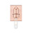 Arcadia One Light Bath Vanity (716-1W-AC)