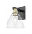 Innovations - 716-1W-BAB-GBD-752 - One Light Wall Sconce - Arcadia - Black Antique Brass