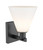 Arcadia One Light Wall Sconce (716-1W-BK-GBC-81)