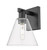 Innovations - 716-1W-BK-GBC-82 - One Light Wall Sconce - Arcadia - Matte Black