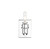 Arcadia One Light Bath Vanity (716-1W-PC)