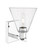 Arcadia One Light Wall Sconce (716-1W-PC-GBC-84)