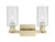 Arcadia Two Light Bath Vanity (716-2W-AB-G804)