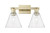 Innovations - 716-2W-AB-GBC-84 - Two Light Bath Vanity - Arcadia - Antique Brass
