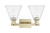 Arcadia Two Light Bath Vanity (716-2W-AB-GBC-84)