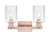 Arcadia Two Light Bath Vanity (716-2W-AC-G342)