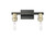 Innovations - 716-2W-BAB - Two Light Bath Vanity - Arcadia - Black Antique Brass