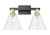 Innovations - 716-2W-BAB-GBC-82 - Two Light Bath Vanity - Arcadia - Black Antique Brass
