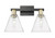 Innovations - 716-2W-BAB-GBC-84 - Two Light Bath Vanity - Arcadia - Black Antique Brass