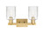 Arcadia Two Light Bath Vanity (716-2W-BB-G342)