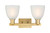 Arcadia Two Light Bath Vanity (716-2W-BB-G381)