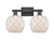 Innovations - 716-2W-BK-G121-8RW - Two Light Bath Vanity - Arcadia - Matte Black