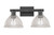 Innovations - 716-2W-BK-G422 - Two Light Bath Vanity - Arcadia - Matte Black