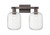 Innovations - 716-2W-OB-G460-7CL - Two Light Bath Vanity - Arcadia - Oil Rubbed Bronze