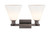 Arcadia Two Light Bath Vanity (716-2W-OB-GBC-81)