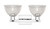 Arcadia Two Light Bath Vanity (716-2W-PC-G422)