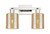 Innovations - 716-2W-PN-G116 - Two Light Bath Vanity - Arcadia - Polished Nickel