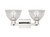 Arcadia Two Light Bath Vanity (716-2W-PN-G422)