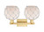 Arcadia Two Light Bath Vanity (716-2W-SG-G121-8RW)