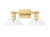 Innovations - 716-2W-SG-G132 - Two Light Bath Vanity - Arcadia - Satin Gold