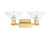 Arcadia Two Light Bath Vanity (716-2W-SG-G132)