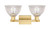 Arcadia Two Light Bath Vanity (716-2W-SG-G422)