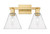 Innovations - 716-2W-SG-GBC-84 - Two Light Bath Vanity - Arcadia - Satin Gold