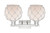 Arcadia Two Light Bath Vanity (716-2W-SN-G121-8RW)