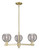 Innovations - 716-3CR-AB-G1213-6SM - Three Light Pendant - Arcadia - Antique Brass