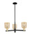 Innovations - 716-3CR-BAB-G559-5ME - Three Light Pendant - Arcadia - Black Antique Brass