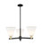 Innovations - 716-3CR-BAB-GBC-81 - Three Light Pendant - Arcadia - Black Antique Brass