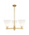 Innovations - 716-3CR-BB-GBC-81 - Three Light Pendant - Arcadia - Brushed Brass