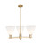 Innovations - 716-3CR-CB-GBC-81 - Three Light Pendant - Arcadia - Champagne Bronze