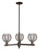 Innovations - 716-3CR-OB-G1213-6SM - Three Light Pendant - Arcadia - Oil Rubbed Bronze