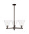 Innovations - 716-3CR-OB-GBC-82 - Three Light Pendant - Arcadia - Oil Rubbed Bronze
