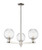 Innovations - 716-3CR-PN-G458-7CL - Three Light Pendant - Arcadia - Polished Nickel