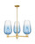 Innovations - 716-3CR-SG-G484-7SB - Three Light Pendant - Arcadia - Satin Gold