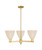 Innovations - 716-3CR-SG-NBD-75-NAT - Three Light Pendant - Arcadia - Satin Gold