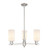 Innovations - 716-3CR-SN-G801 - Three Light Pendant - Arcadia - Satin Nickel
