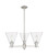 Innovations - 716-3CR-SN-GBC-82 - Three Light Pendant - Arcadia - Satin Nickel