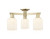 Innovations - 716-3F-AB-G559-5GWH - Three Light Semi-Flush Mount - Arcadia - Antique Brass