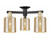 Innovations - 716-3F-BAB-G116 - Three Light Semi-Flush Mount - Arcadia - Black Antique Brass