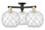 Innovations - 716-3F-BAB-G122-10RW - Three Light Semi-Flush Mount - Arcadia - Black Antique Brass
