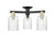 Innovations - 716-3F-BAB-G342 - Three Light Semi-Flush Mount - Arcadia - Black Antique Brass