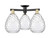 Innovations - 716-3F-BAB-G372 - Three Light Semi-Flush Mount - Arcadia - Black Antique Brass