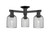 Innovations - 716-3F-BK-G559-5SM - Three Light Semi-Flush Mount - Arcadia - Matte Black