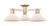 Innovations - 716-3F-CB-G131 - Three Light Semi-Flush Mount - Arcadia - Champagne Bronze
