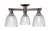 Innovations - 716-3F-OB-G382 - Three Light Semi-Flush Mount - Arcadia - Oil Rubbed Bronze