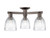 Innovations - 716-3F-OB-G442 - Three Light Semi-Flush Mount - Arcadia - Oil Rubbed Bronze