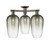 Innovations - 716-3F-OB-G484-7SL - Three Light Semi-Flush Mount - Arcadia - Oil Rubbed Bronze